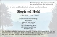 eine Anzeige